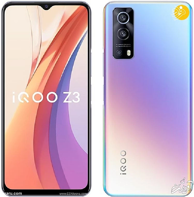 نسخه جهانی گوشی iQOO Z3 5G  (تصاویر) نسخه جهانی گوشی جذاب iQOO Z3 5G عرضه شد
